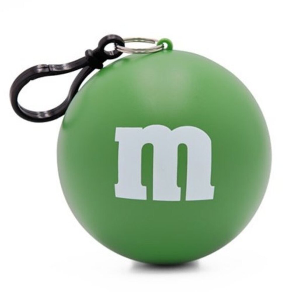 NEW M&M's Green Rain Poncho Ball  One Size